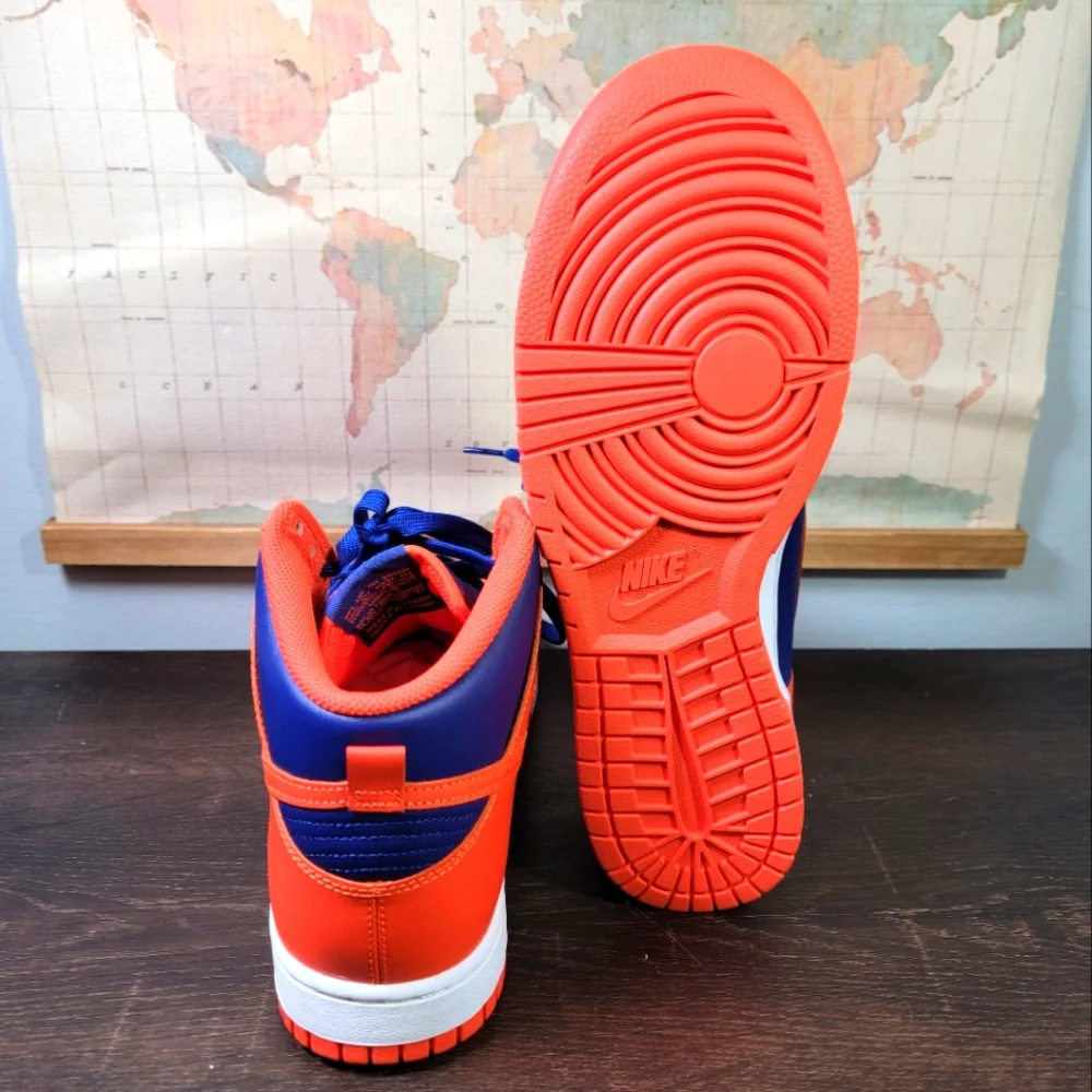 BRAND NEW Nike Dunk High Knicks Men's 10.5 - Picture 7 of 7